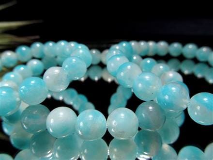 アマゾナイト ブレスレット 天河石 アマゾナイトシリカ ホープストーン
