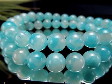 アマゾナイト ブレスレット 天河石 アマゾナイトシリカ ホープストーン