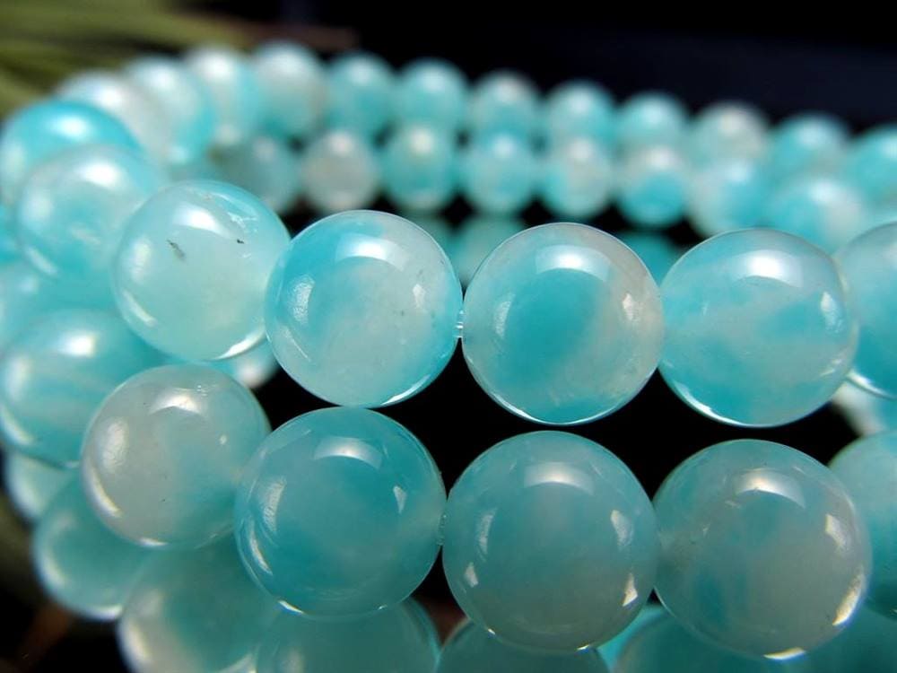 アマゾナイト ブレスレット 天河石 アマゾナイトシリカ ホープストーン