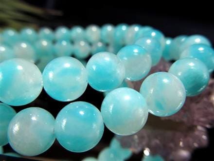 アマゾナイト ブレスレット 天河石 アマゾナイトシリカ ホープストーン