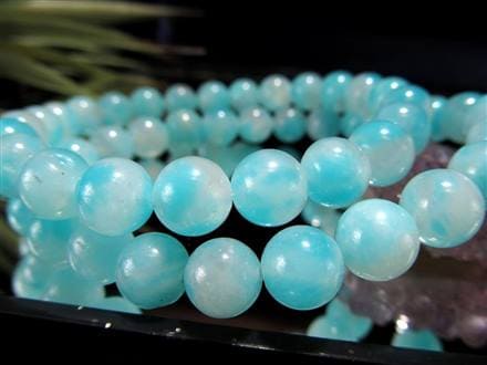 アマゾナイト ブレスレット 天河石 アマゾナイトシリカ ホープストーン