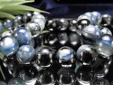 カイヤナイト 藍晶石 ブレスレット ブルー 青色