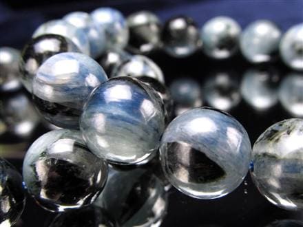 カイヤナイト 藍晶石 ブレスレット ブルー 青色