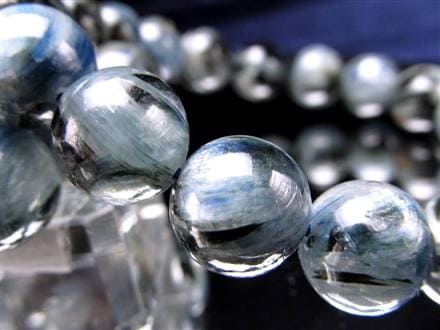 カイヤナイト 藍晶石 ブレスレット ブルー 青色