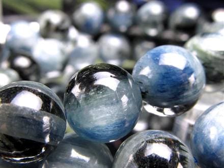 カイヤナイト 藍晶石 ブレスレット ブルー 青色