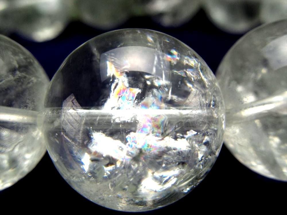 プラシオライト グリーンアメジスト ブレスレット 緑水晶 プラジオライト