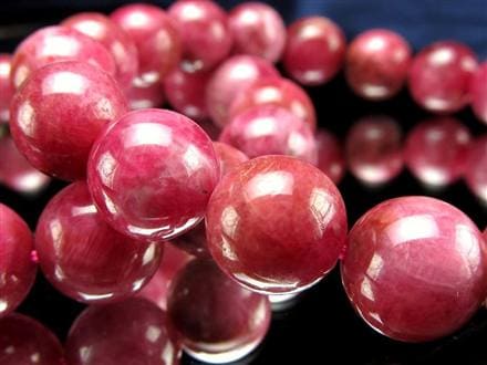 ロードナイト 薔薇輝石 ブレスレット 天然石 ロードナイトシリカ