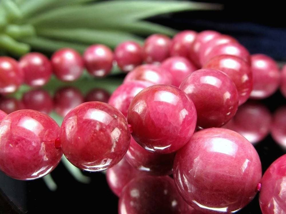 ロードナイト 薔薇輝石 ブレスレット 天然石 ロードナイトシリカ