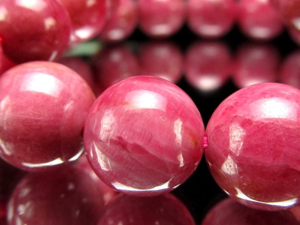 ロードナイト 薔薇輝石 ブレスレット 天然石 ロードナイトシリカ