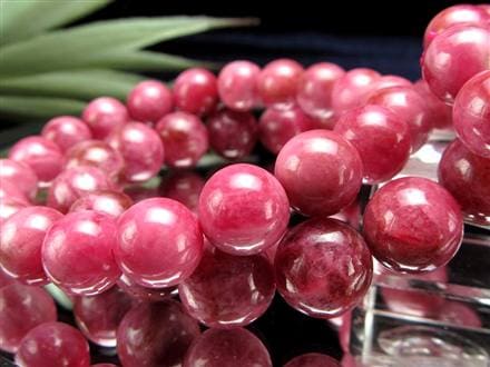 ロードナイト 薔薇輝石 ブレスレット 天然石 ロードナイトシリカ