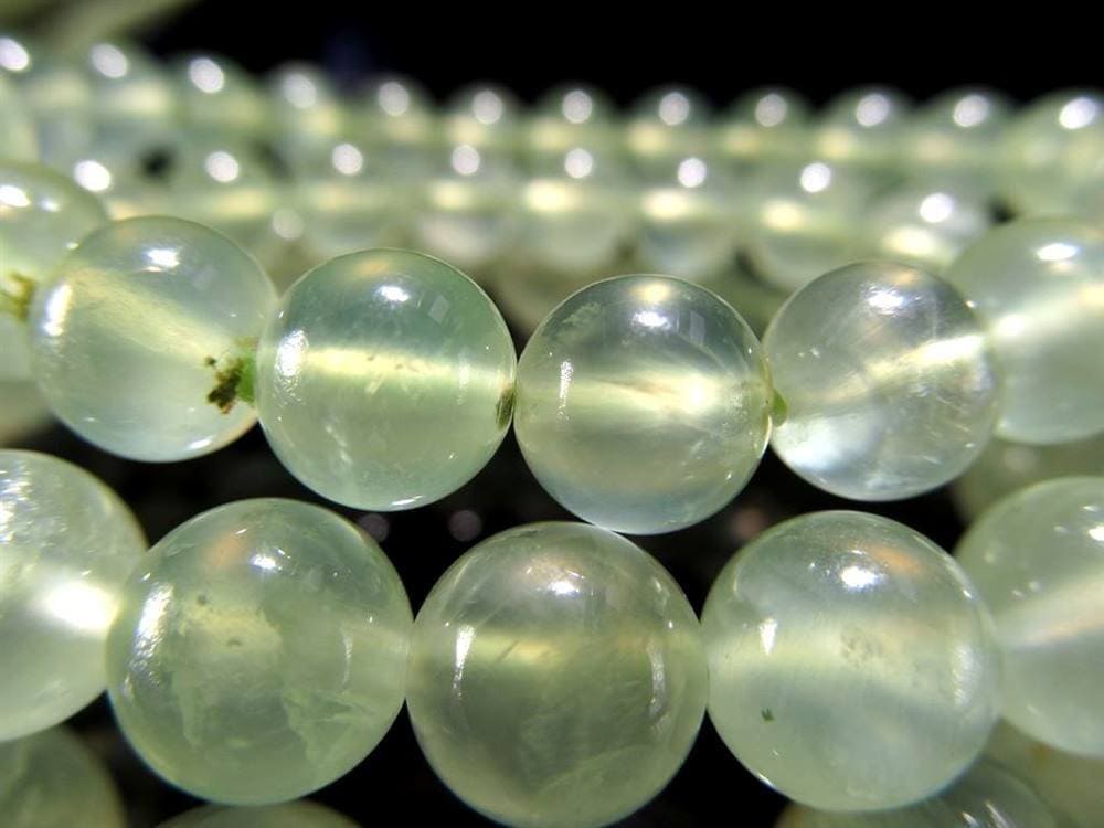 プレナイト ぶどう石 ブレスレット グリーン ヒーリング