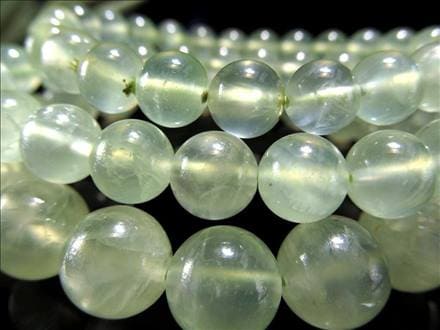 プレナイト ぶどう石 ブレスレット グリーン ヒーリング