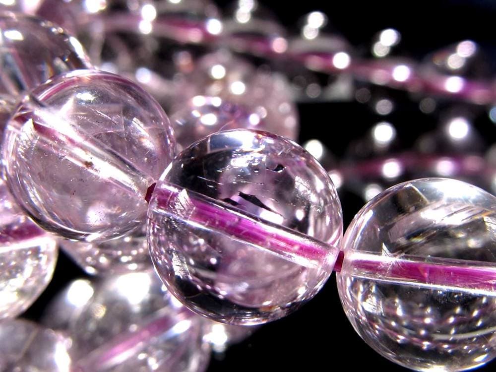 ゲーサイトインクォーツ 水晶 針鉄鉱 ブレスレット ゲーサイト