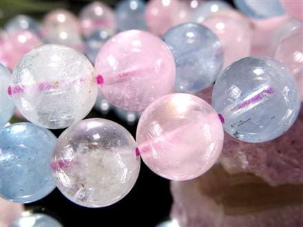 ベリル 緑柱石 ブレスレット MIX パステル