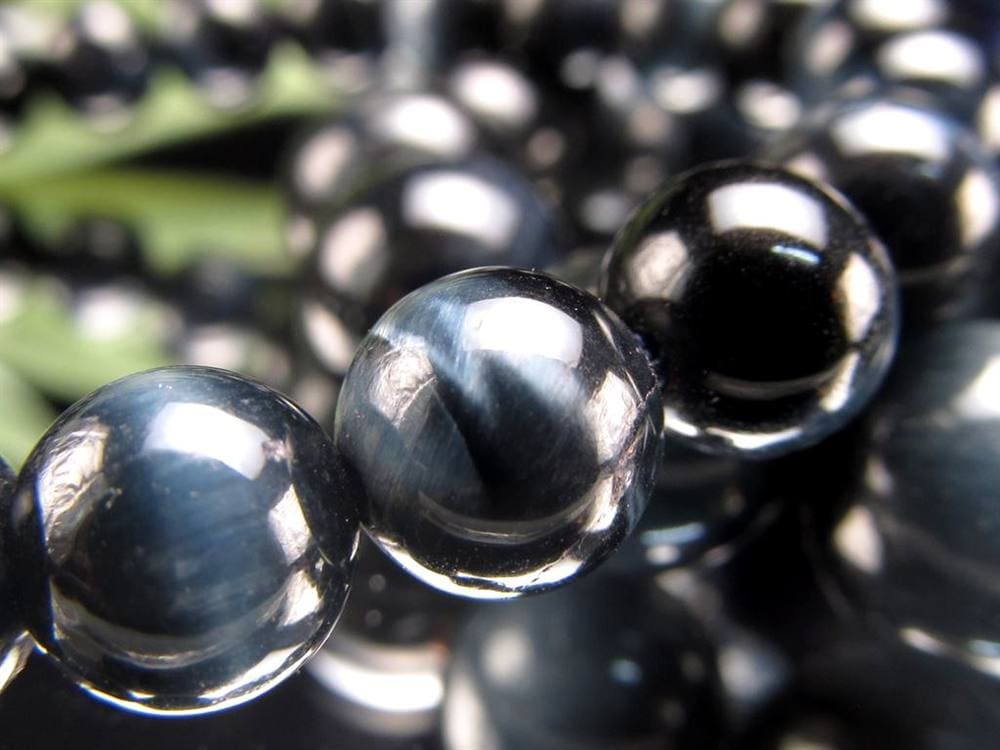 ホークアイ タイガーアイ ブルータイガーアイ 鷹目石 ブレスレット