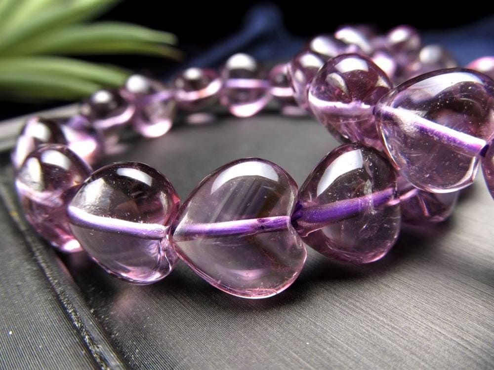 アメジスト 紫水晶 ブレスレット ラベンダーアメジスト ファントム