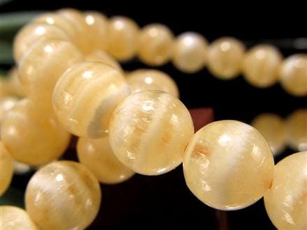 オレンジレースカルサイト オレンジカルサイト バンデッドカルサイト 方解石 ブレスレット 