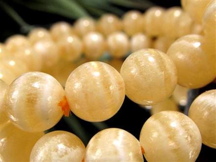 オレンジレースカルサイト オレンジカルサイト バンデッドカルサイト 方解石 ブレスレット 