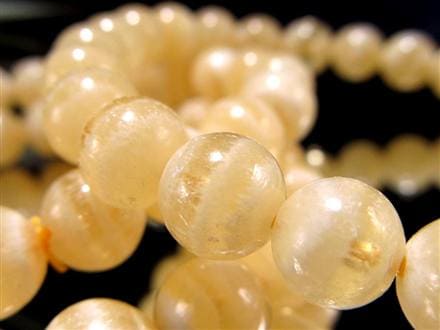 オレンジレースカルサイト オレンジカルサイト バンデッドカルサイト 方解石 ブレスレット 