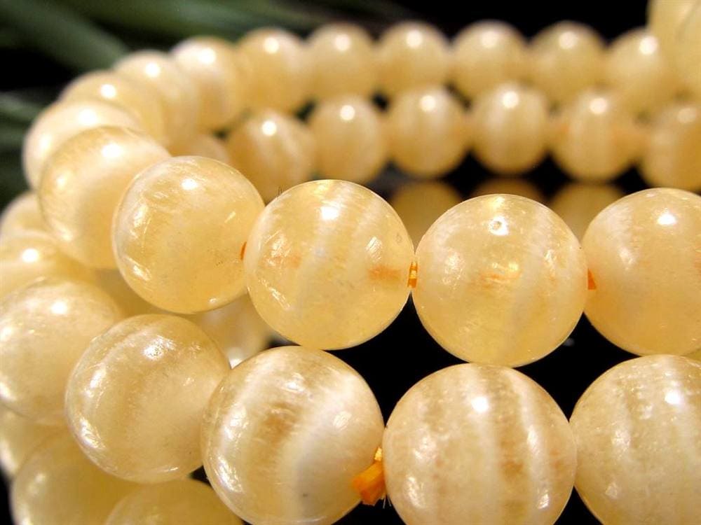 オレンジレースカルサイト オレンジカルサイト バンデッドカルサイト 方解石 ブレスレット 