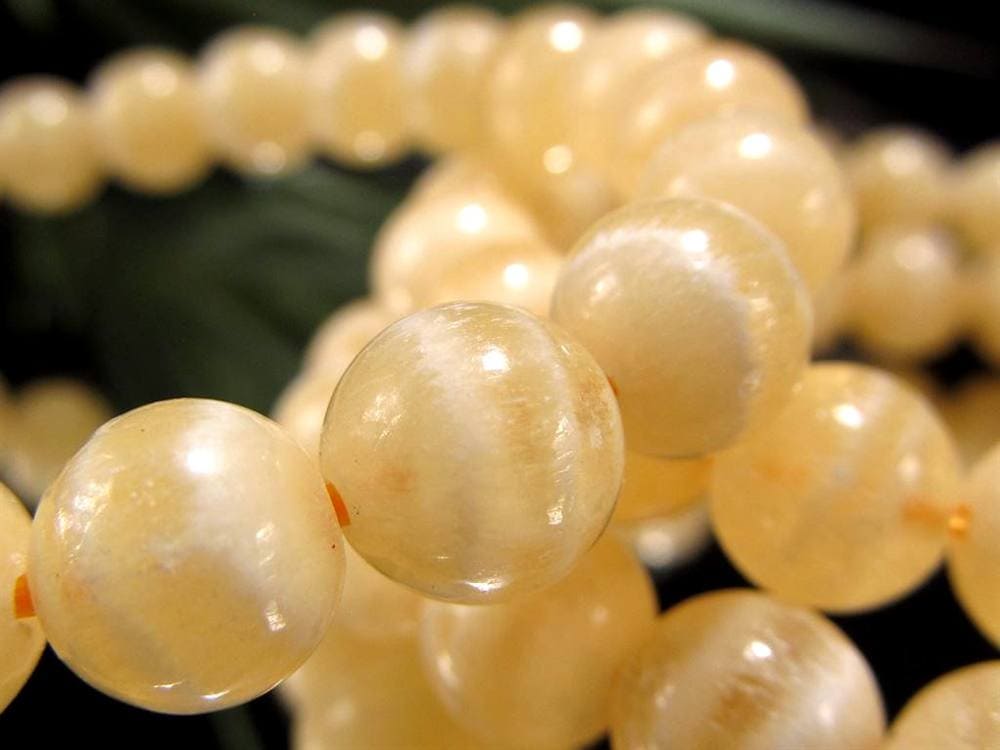 オレンジレースカルサイト オレンジカルサイト バンデッドカルサイト 方解石 ブレスレット 