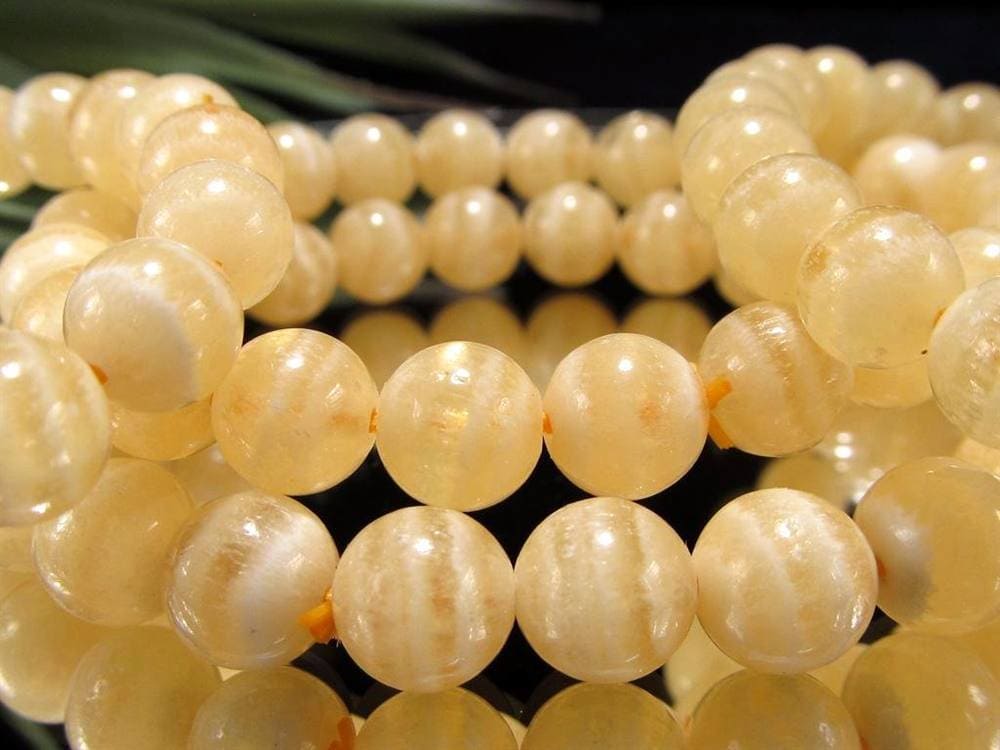 オレンジレースカルサイト オレンジカルサイト バンデッドカルサイト 方解石 ブレスレット 