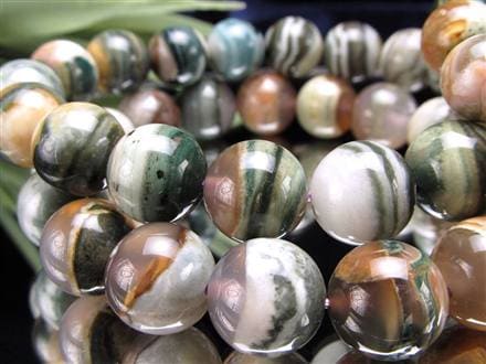 瑪瑙 ブレスレット アゲート メノウ 孔雀瑪瑙