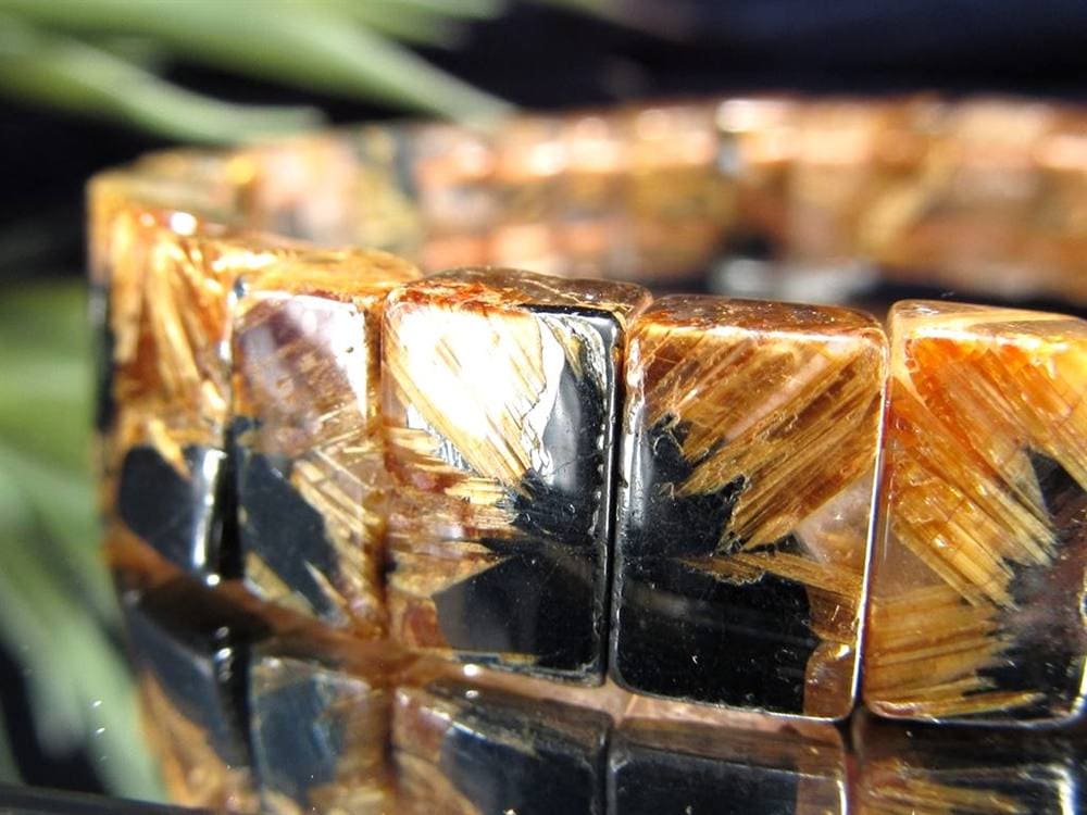 ゴールドルチル バングル タイチンルチル ブレスレット 金運