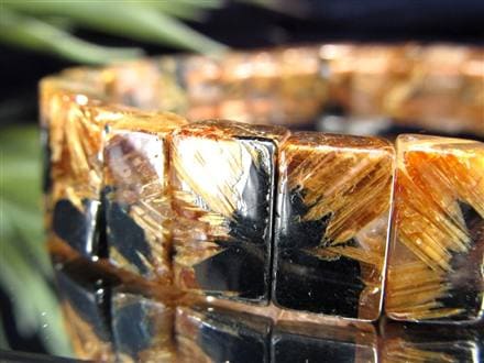 ゴールドルチル バングル タイチンルチル ブレスレット 金運