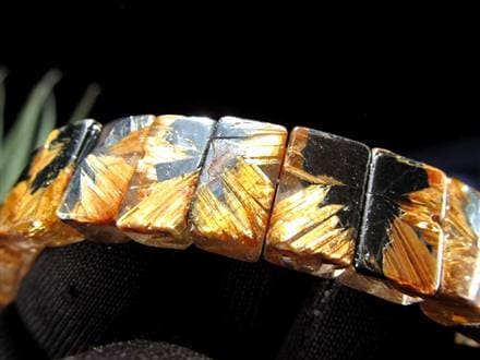 ゴールドルチル バングル タイチンルチル ブレスレット 金運