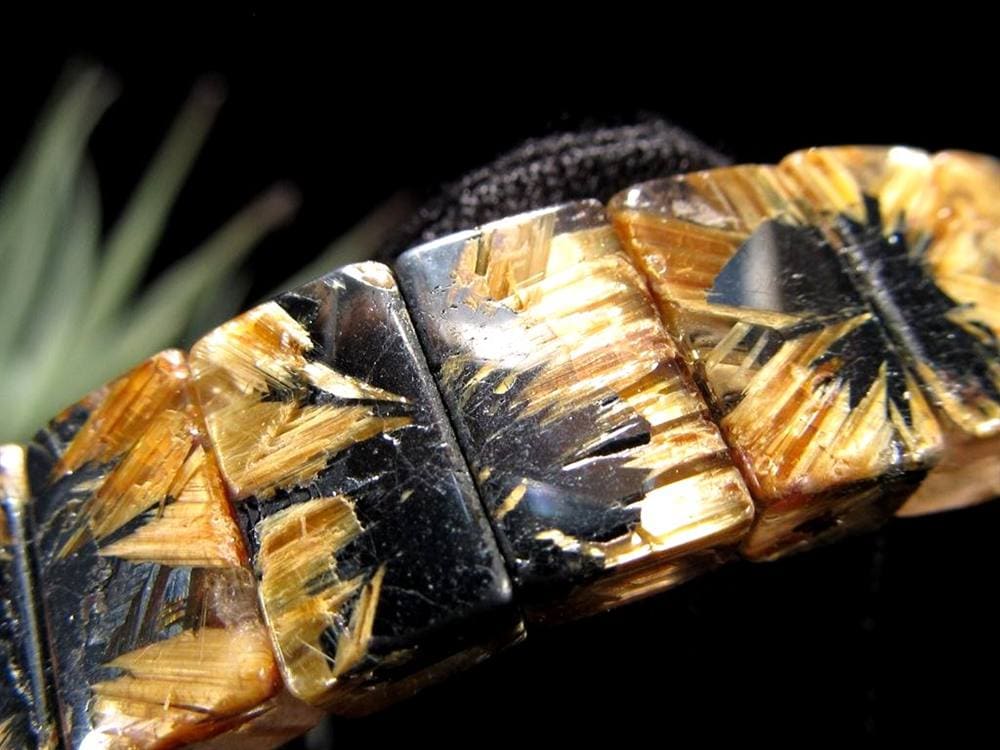 ゴールドルチル バングル タイチンルチル ブレスレット 金運