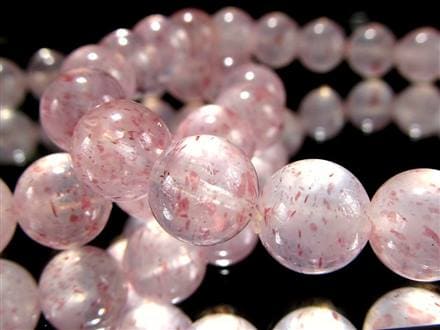 モスコバイト インクォーツ 雲母 水晶 ブレスレット