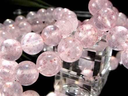 モスコバイト インクォーツ 雲母 水晶 ブレスレット