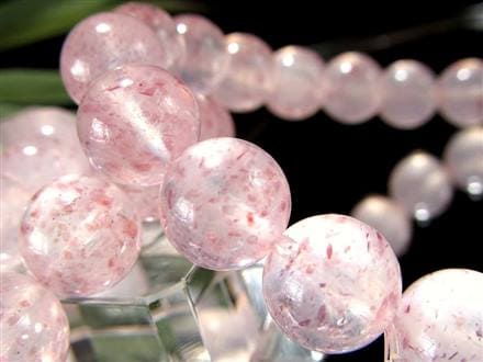 モスコバイト インクォーツ 雲母 水晶 ブレスレット