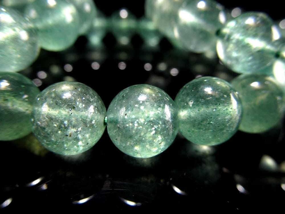 アベンチュリン ブレスレット 砂金水晶 アベンチュリン Aventurine