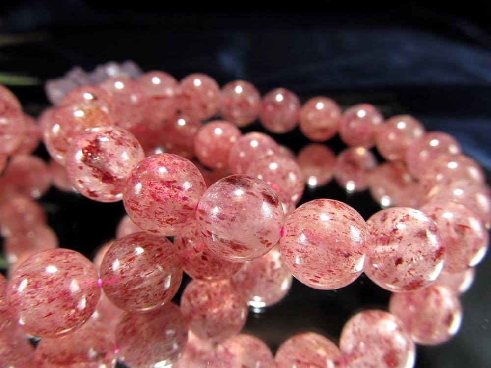 エピドート マンガノエピドートシスト ブレスレット ピンクエピドート 緑簾石