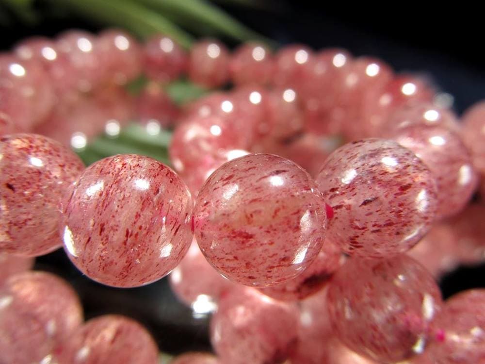 エピドート マンガノエピドートシスト ブレスレット ピンクエピドート 緑簾石