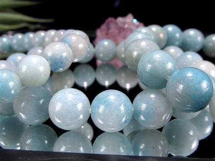 スコルザライト トロレアイト トロール石 ブレスレット ラズライト