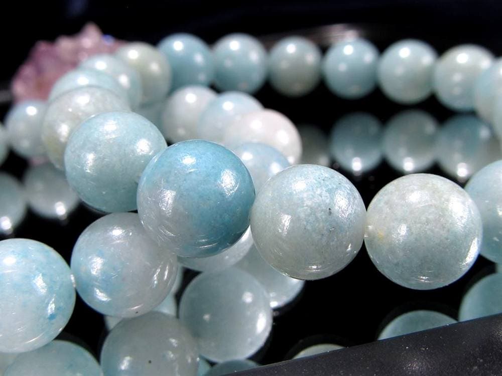 スコルザライト トロレアイト トロール石 ブレスレット ラズライト