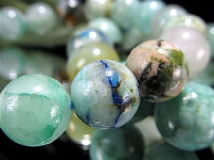 クリソコラ シリカ ブレスレット 珪孔雀石 クリソコラシリカ