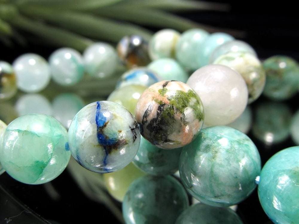 クリソコラ シリカ ブレスレット 珪孔雀石 クリソコラシリカ