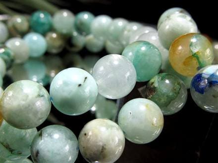 クリソコラ シリカ ブレスレット 珪孔雀石 クリソコラシリカ