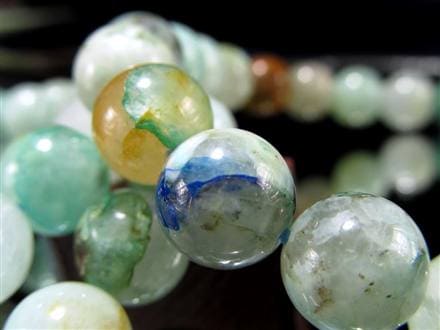 クリソコラ シリカ ブレスレット 珪孔雀石 クリソコラシリカ