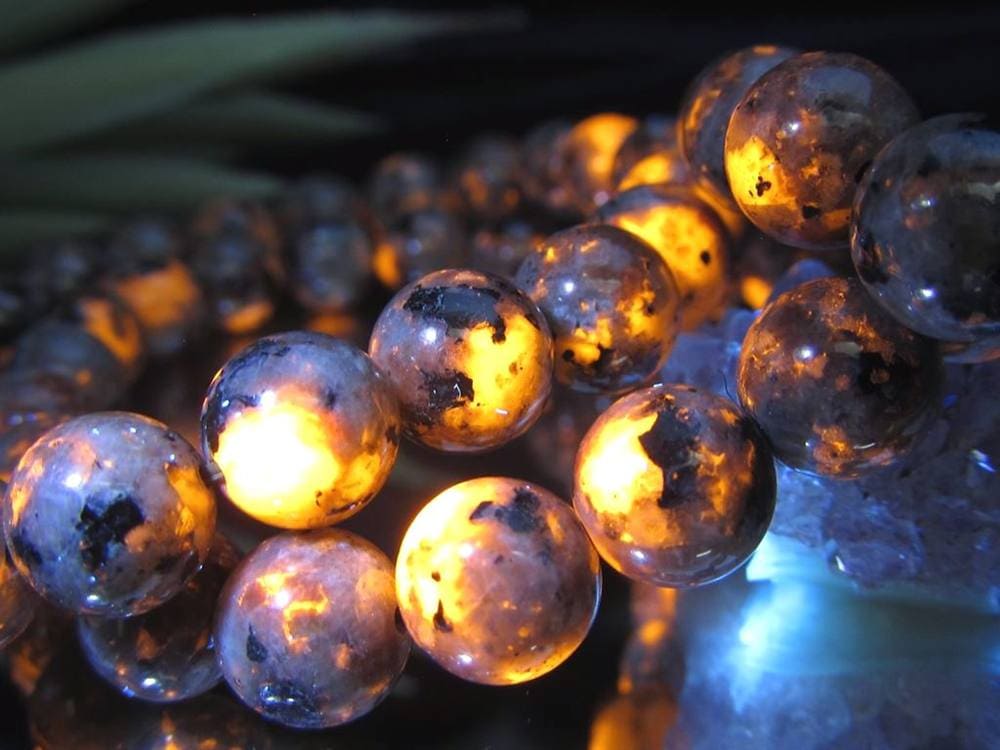 ユーパーライト ブレスレット ソーダライト 新種の石 スペリオル湖畔