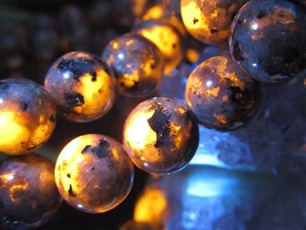 ユーパーライト ブレスレット ソーダライト 新種の石 スペリオル湖畔