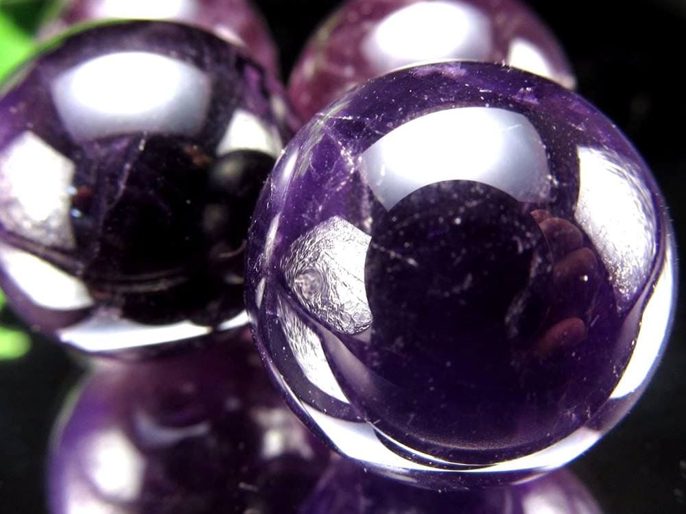 アメジスト 紫水晶 丸玉 2月の誕生石