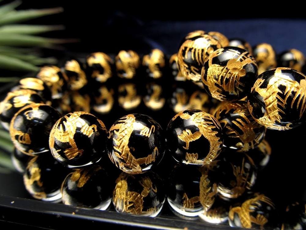 モリオン 黒水晶 魔除け ブレスレット 厄除け