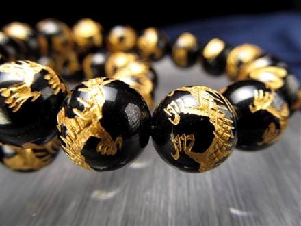 モリオン 黒水晶 魔除け ブレスレット 厄除け