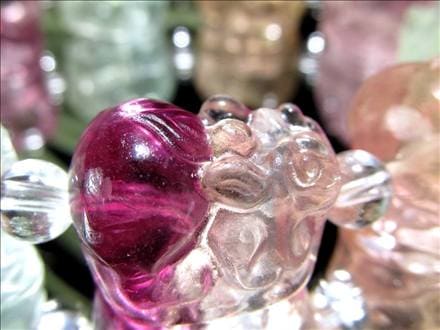 フローライト ブレスレット 蛍石 天然石 天才の石