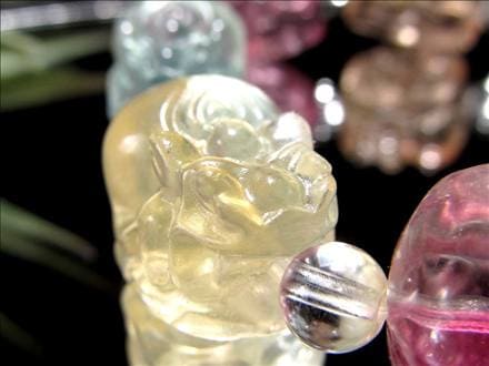 フローライト ブレスレット 蛍石 天然石 天才の石